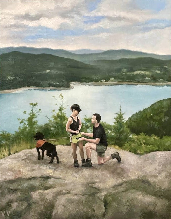 proposal in Acadia